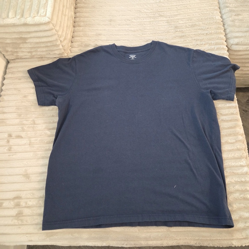Member's Mark Men's Essential Crewneck Short Sleeve Tee Blue Cove Size XL